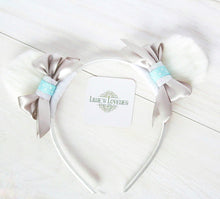~*Arctic Fun*~ White Polar Bear Clip Set or Headband - Animal Ears