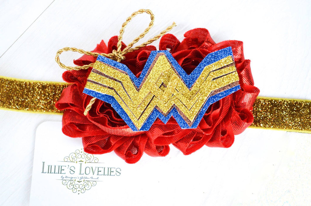 ~*Wonder Woman*~ Superhero Headband or Clip