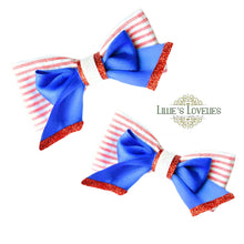 ~*Lil' Patriot*~ U.S.A. Inspired Pigtails Set-