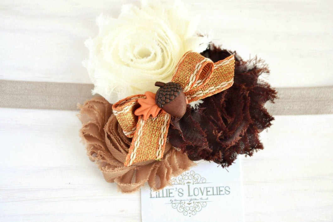 ~*Harvest Home*~ Acorn Headband or Clip