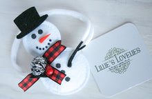 ~*Snow Day*~ Snowman Headband or Clip