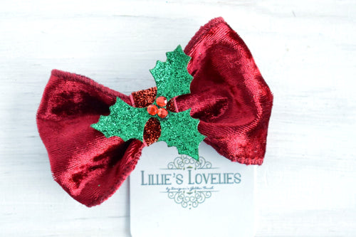 ~*Josie*~ Mulberry Velvety Headband or Clip