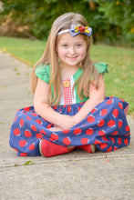 ~*Lil' Smartie*~ Navy Blue Bow Headband or Clip