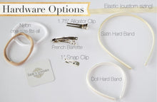 ~*The Annalie Bow*~ Satin Velvet Clips or Headbands- 5 Colors!