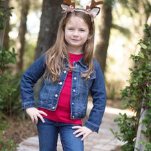 ~*Rudolph*~ Holiday Reindeer Animal Ears for Girls & Dolls